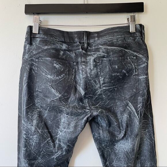 3x1 W1 Wax Coated Moto Skinny Jeans 25 - Picture 4 of 6